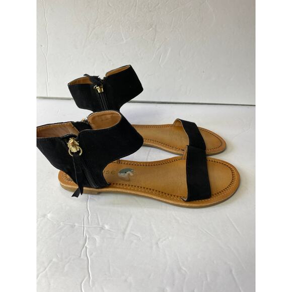 Dollhouse Black Sandals Size 7 EUC - Picture 3 of 8